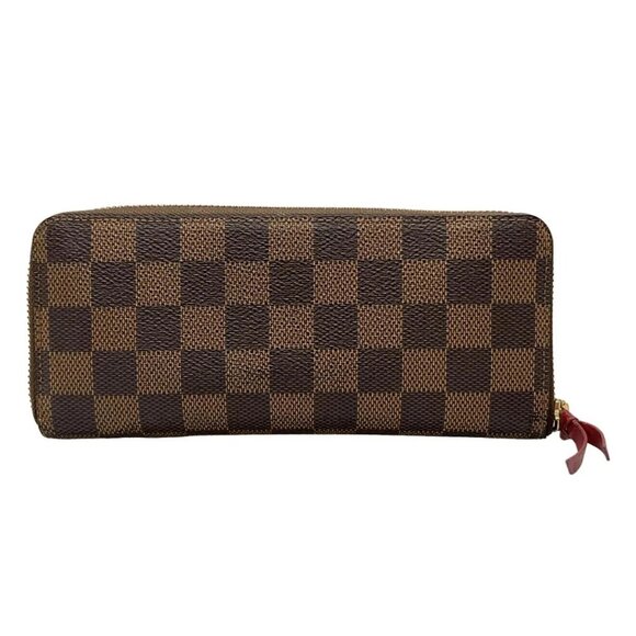 Auth LOUIS VUITTON Portefeuille Clmence N60534 Cerise Damier - Picture 6 of 16